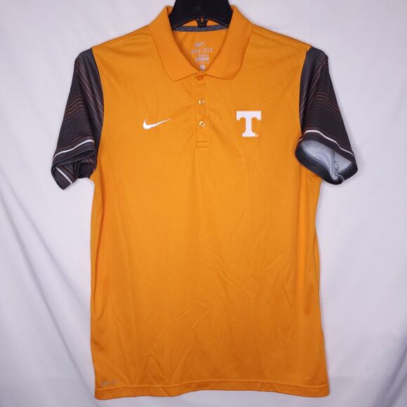 Nike Other - Nike Tennessee Volunteers Polo Shirt Mens Large Orange, Gray Dri Fit